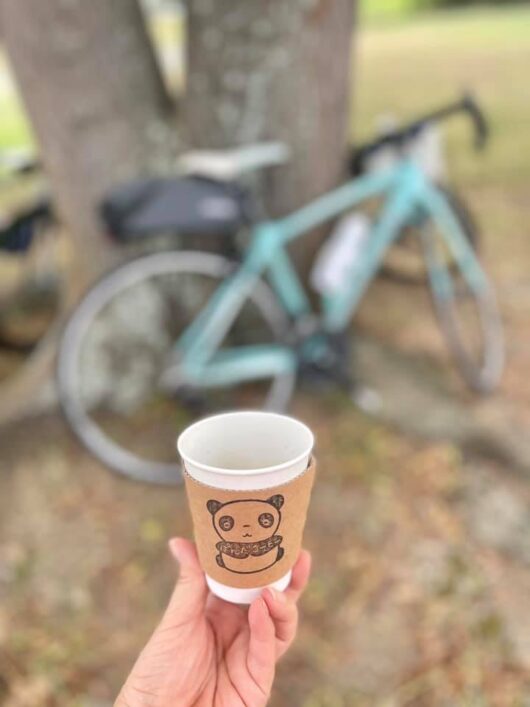 コーヒーと自転車